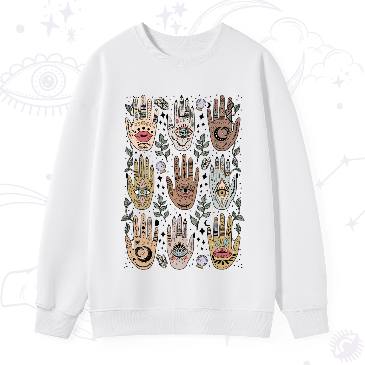 Purplehecate Helping Hands Sweatshirt