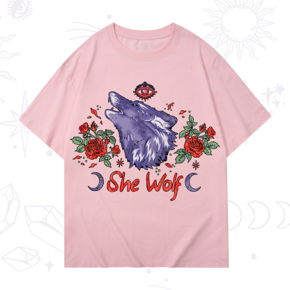 Purplehecate Moon Wolf T-Shirt