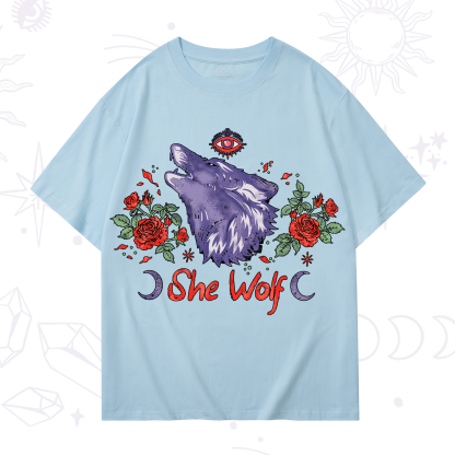 Purplehecate Moon Wolf T-Shirt
