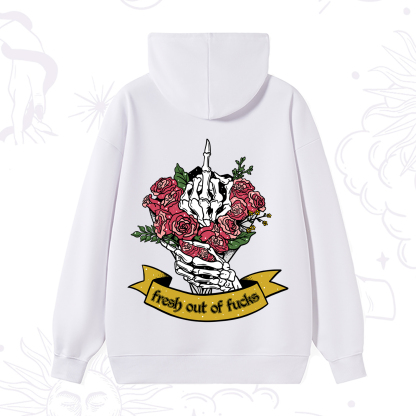 Purplehecate Fresh Out Of Fucks Hoodie