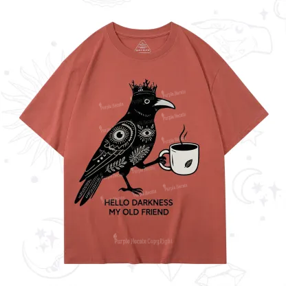 Purplehecate Hello Darkness My Old Friend T-Shirt