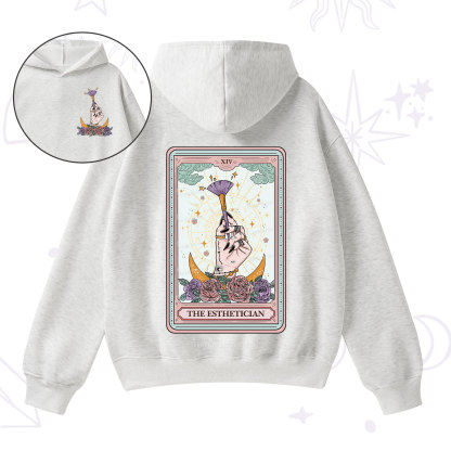 Purplehecate The Esthetician Tarot Card Fleece Hoodie Suit