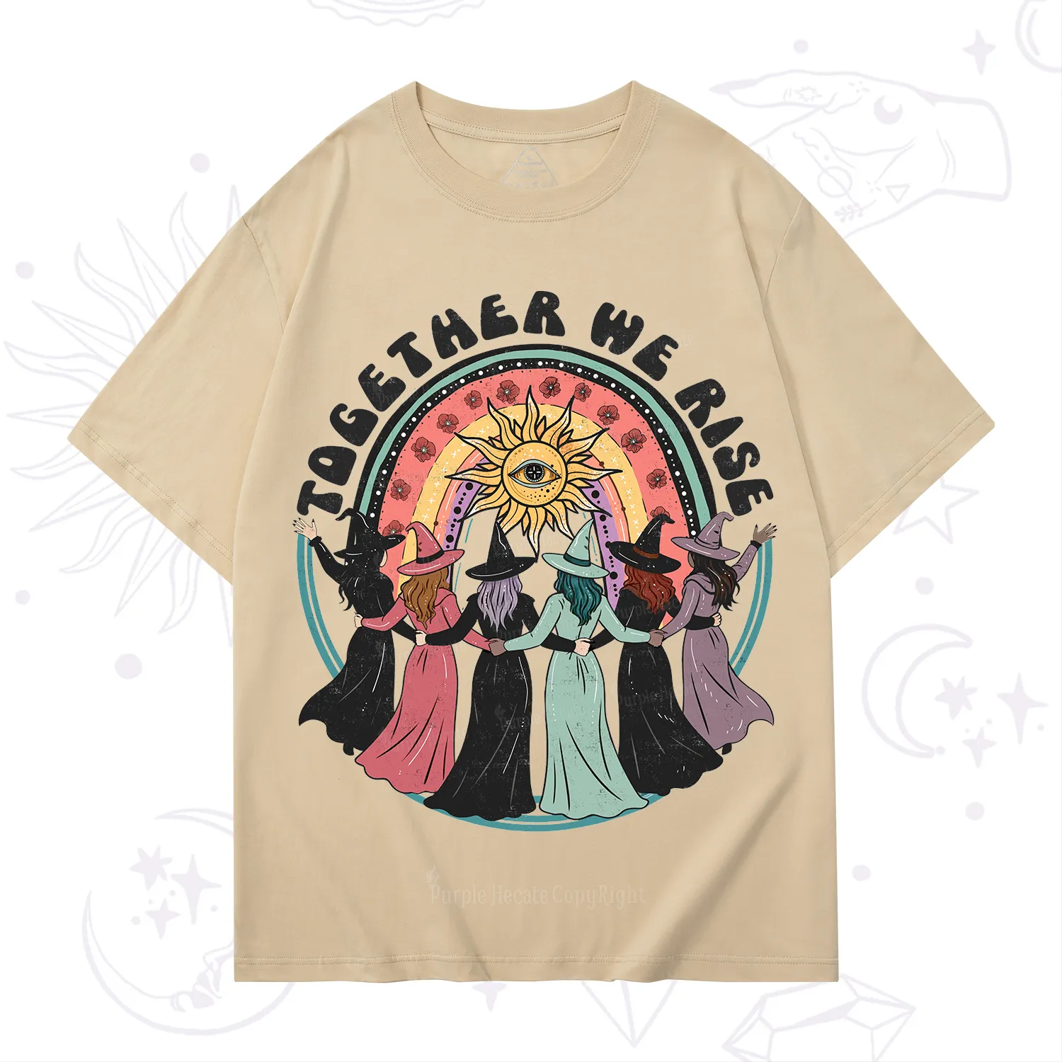 Purplehecate Together We Rise T-Shirt