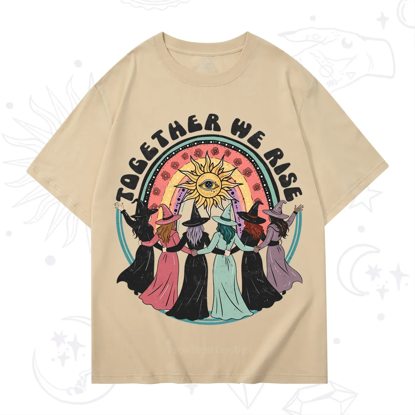 Purplehecate Together We Rise T-Shirt