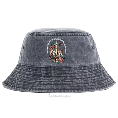 Purplehecate A Women’s Body Is Her Bucket Hat