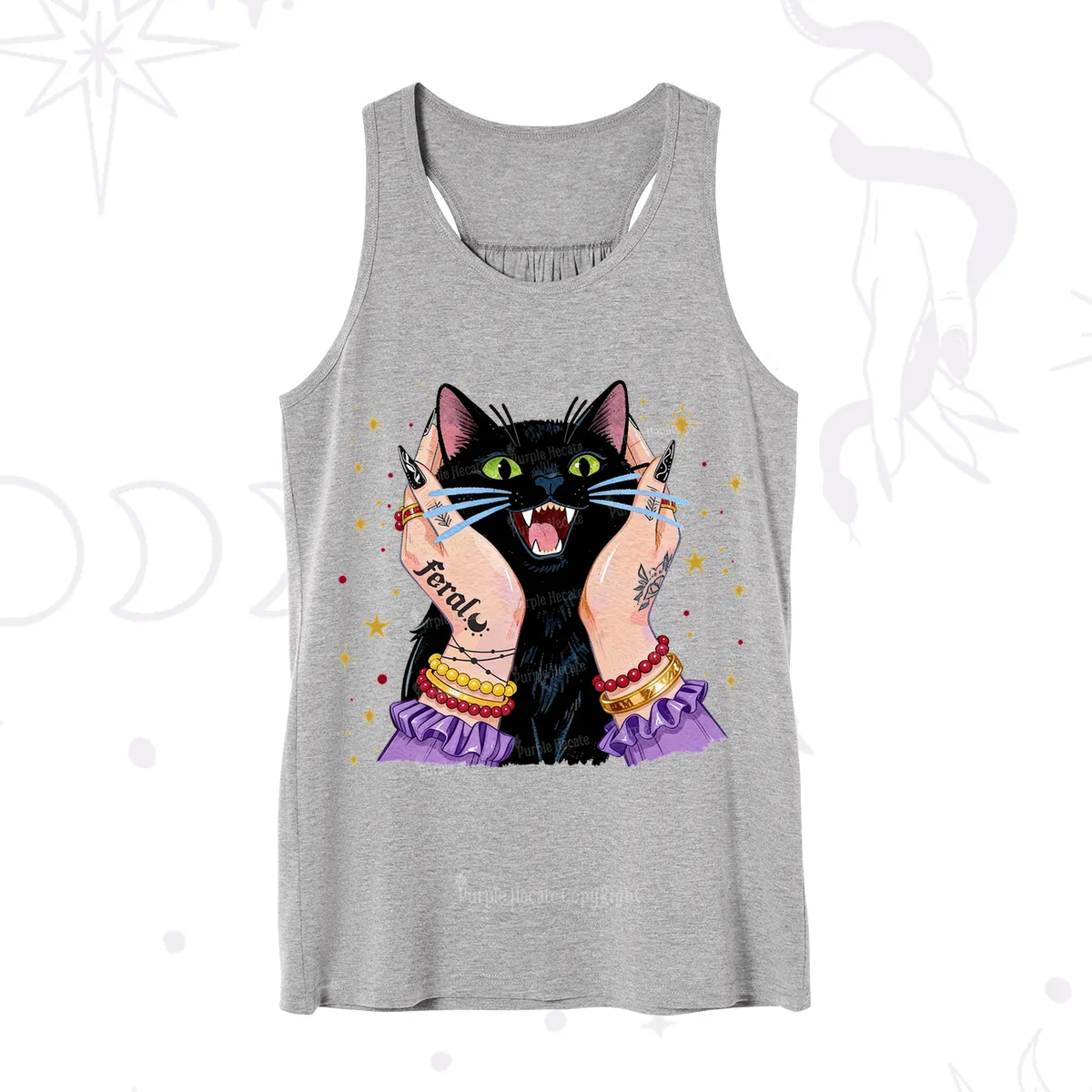 Purplehecate Feral Cat Magic Tank