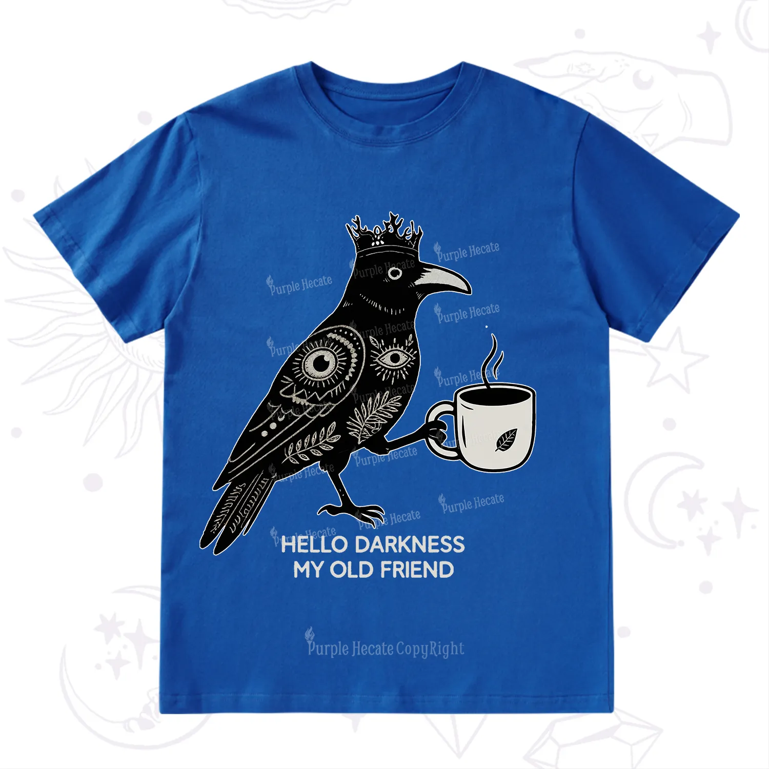 Purplehecate Hello Darkness My Old Friend T-Shirt