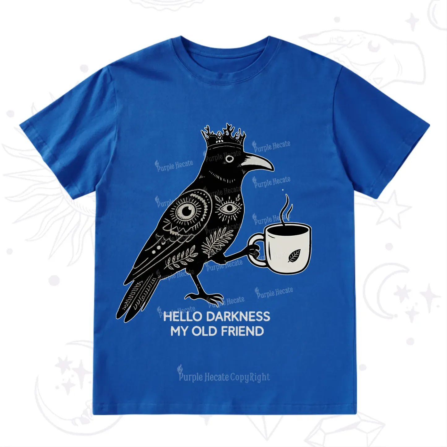 Purplehecate Hello Darkness My Old Friend T-Shirt