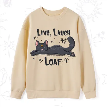 Purplehecate Live Laugh Loaf Sweatshirt