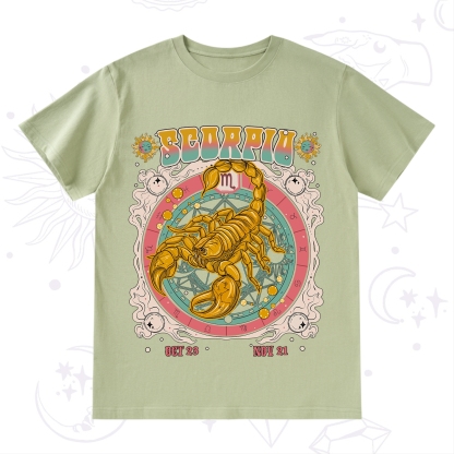 Purplehecate Scorpio Cosmic Zodiac T-Shirt
