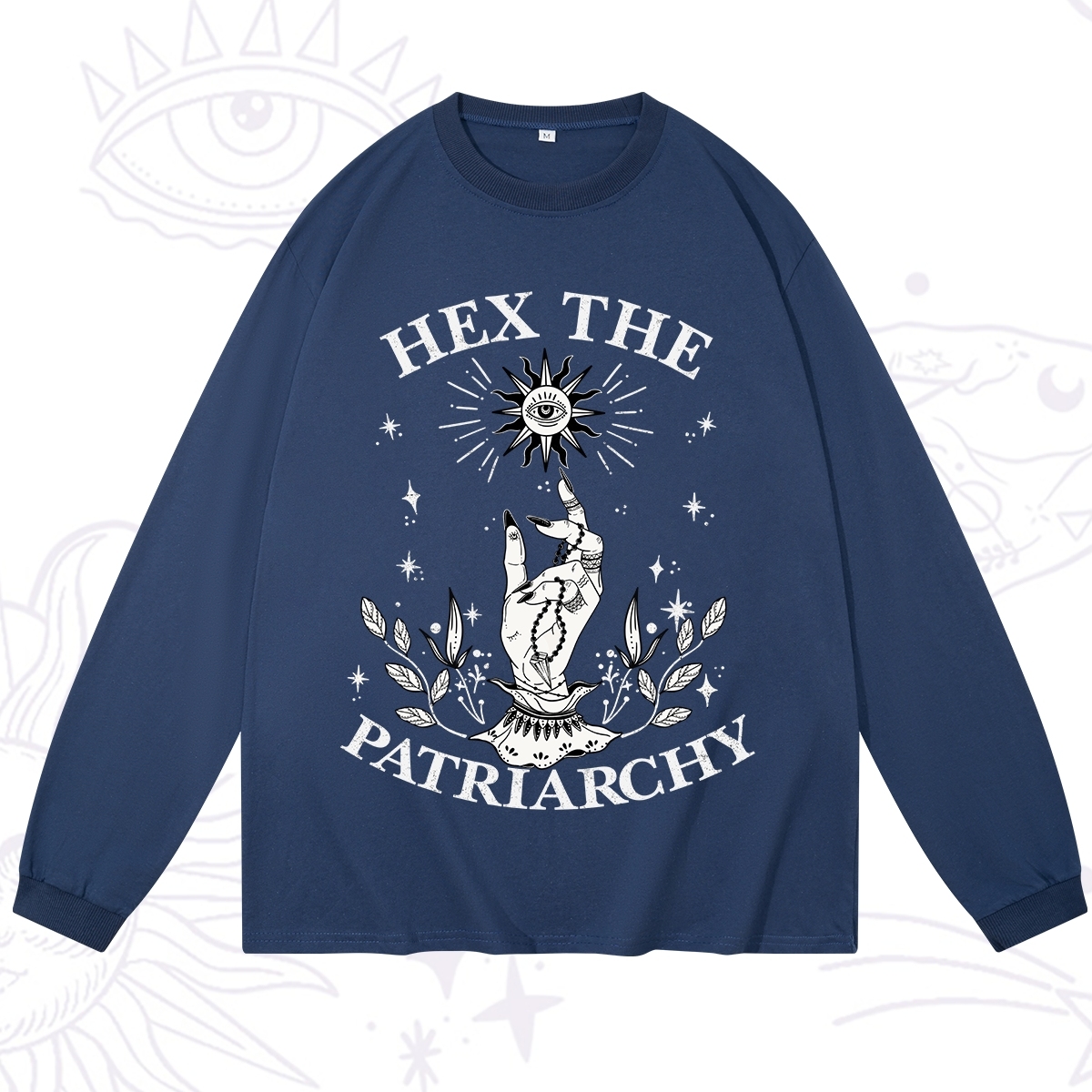 Purplehecate Smash The Patriarchy Long Sleeve T-Shirt