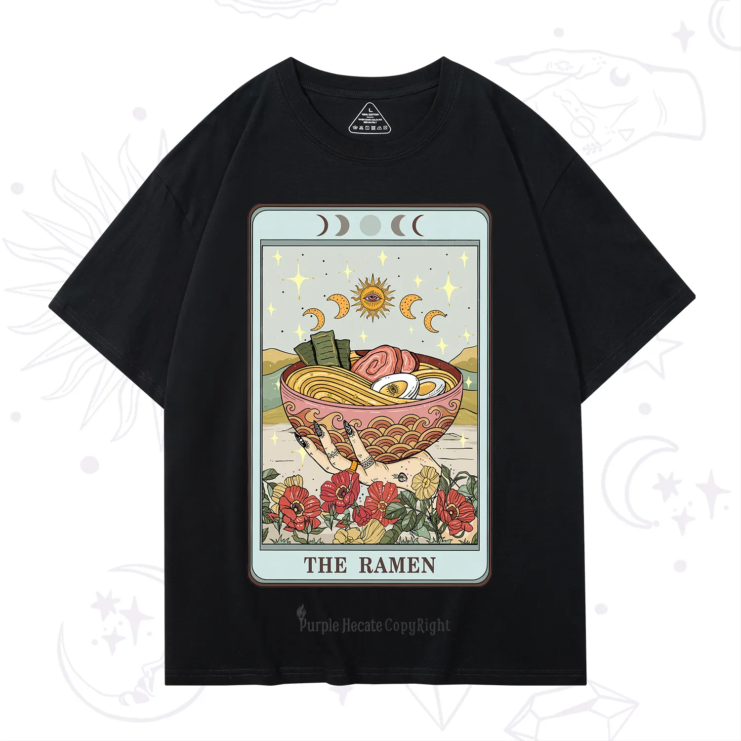 Purplehecate The Ramen Tarot T-Shirt
