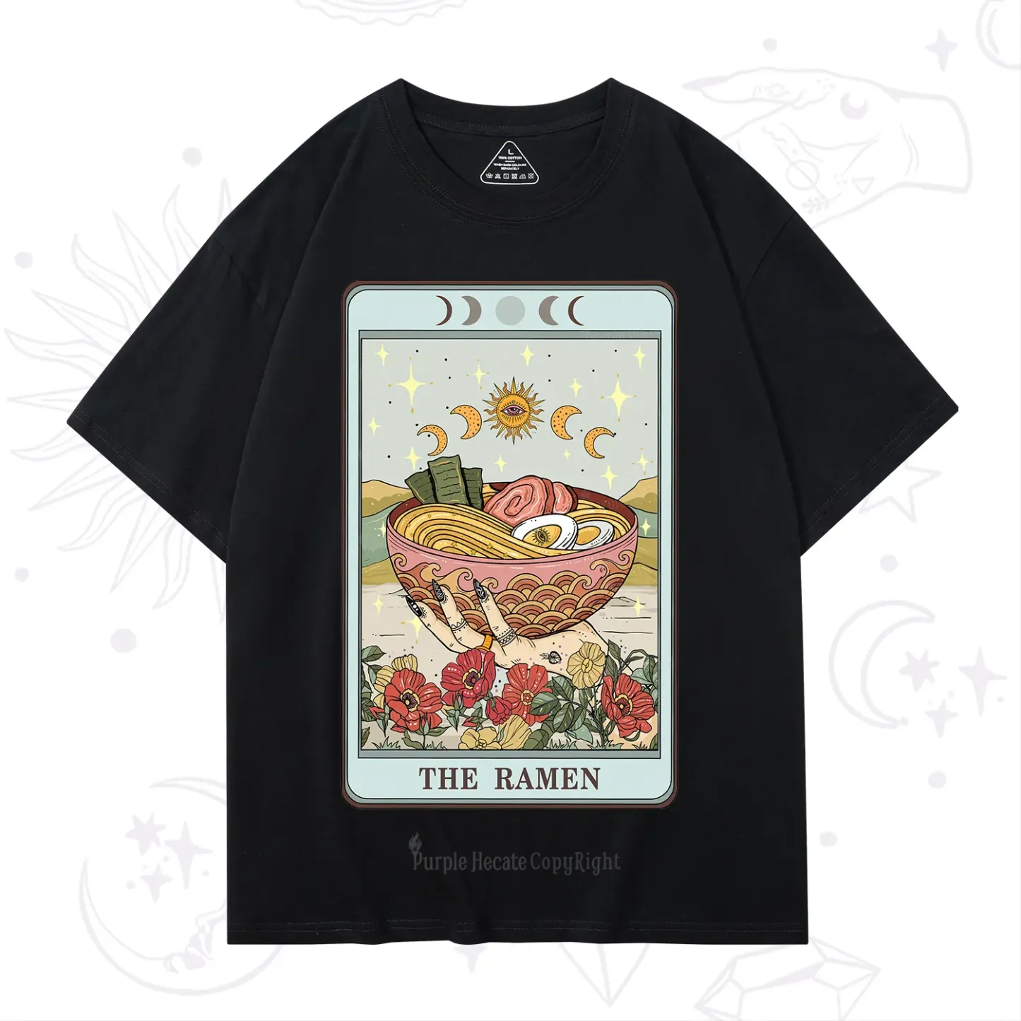 Purplehecate The Ramen Tarot T-Shirt