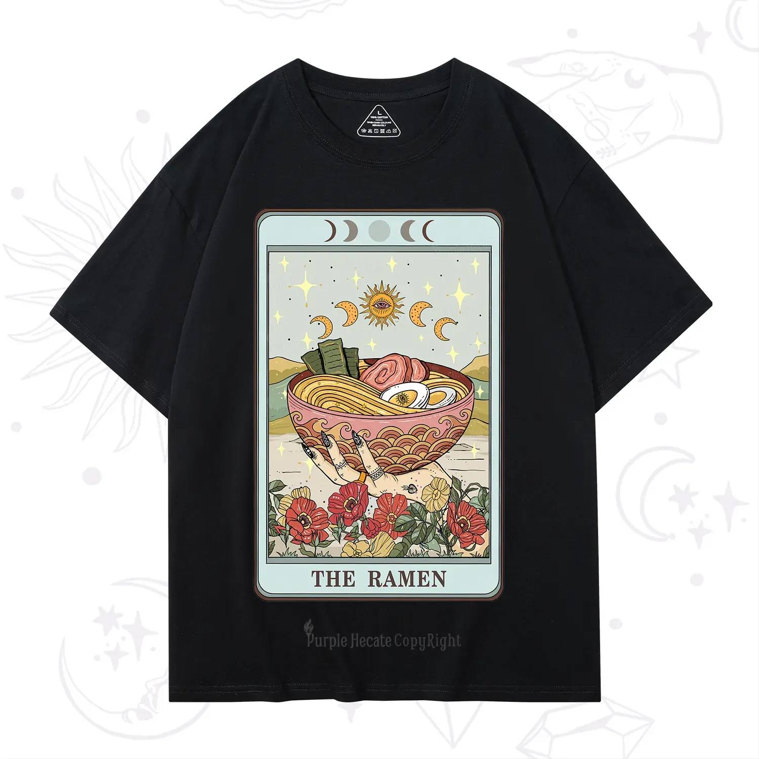 Purplehecate The Ramen Tarot T-Shirt