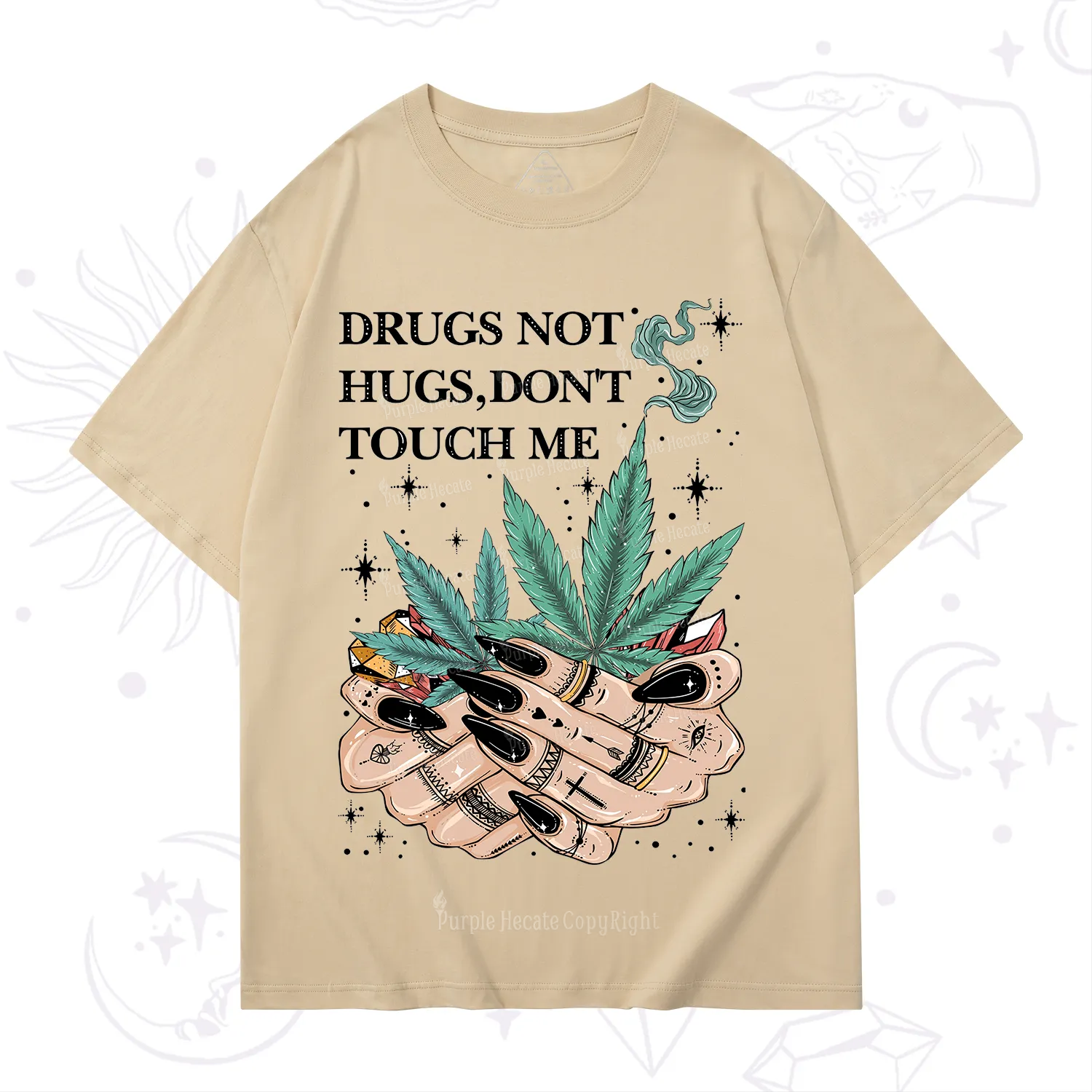 Purplehecate Drugs Not Hugs T-Shirt