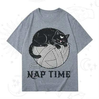 Purplehecate Nap Time Cat T-Shirt