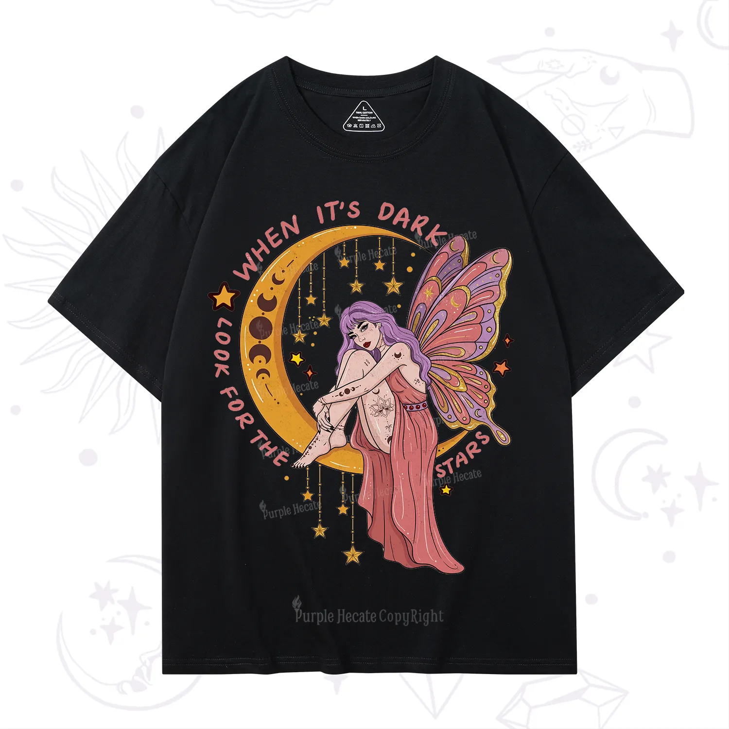 Purplehecate Look For The Stars T-Shirt