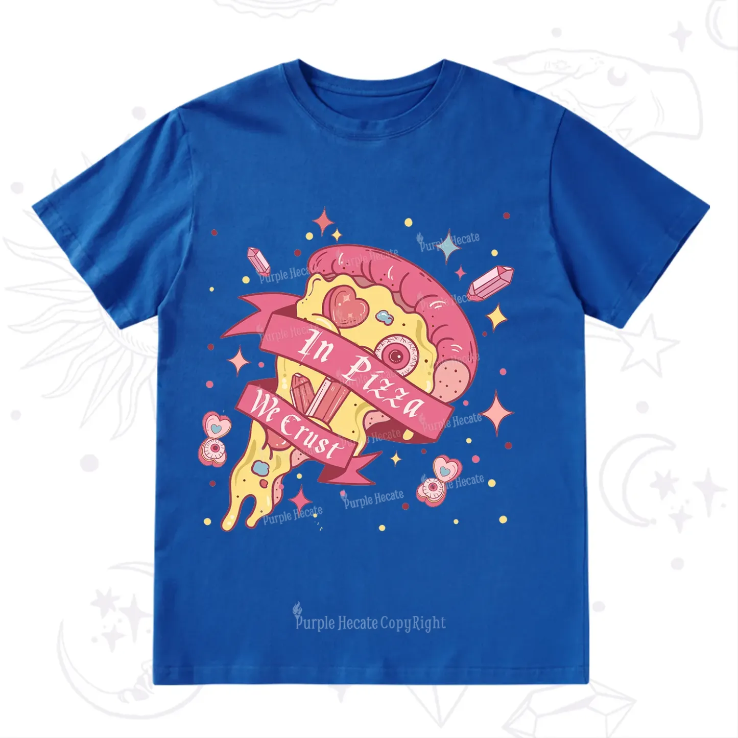 Purplehecate In Pizza We Crust Valentine T-Shirt