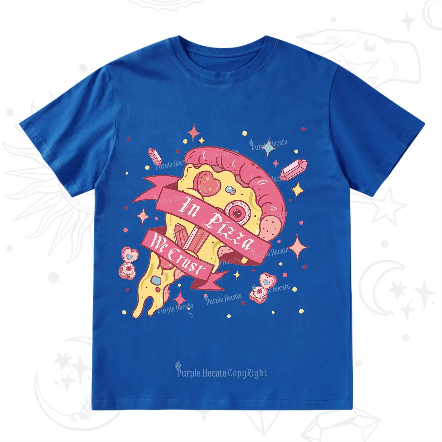 Purplehecate In Pizza We Crust Valentine T-Shirt