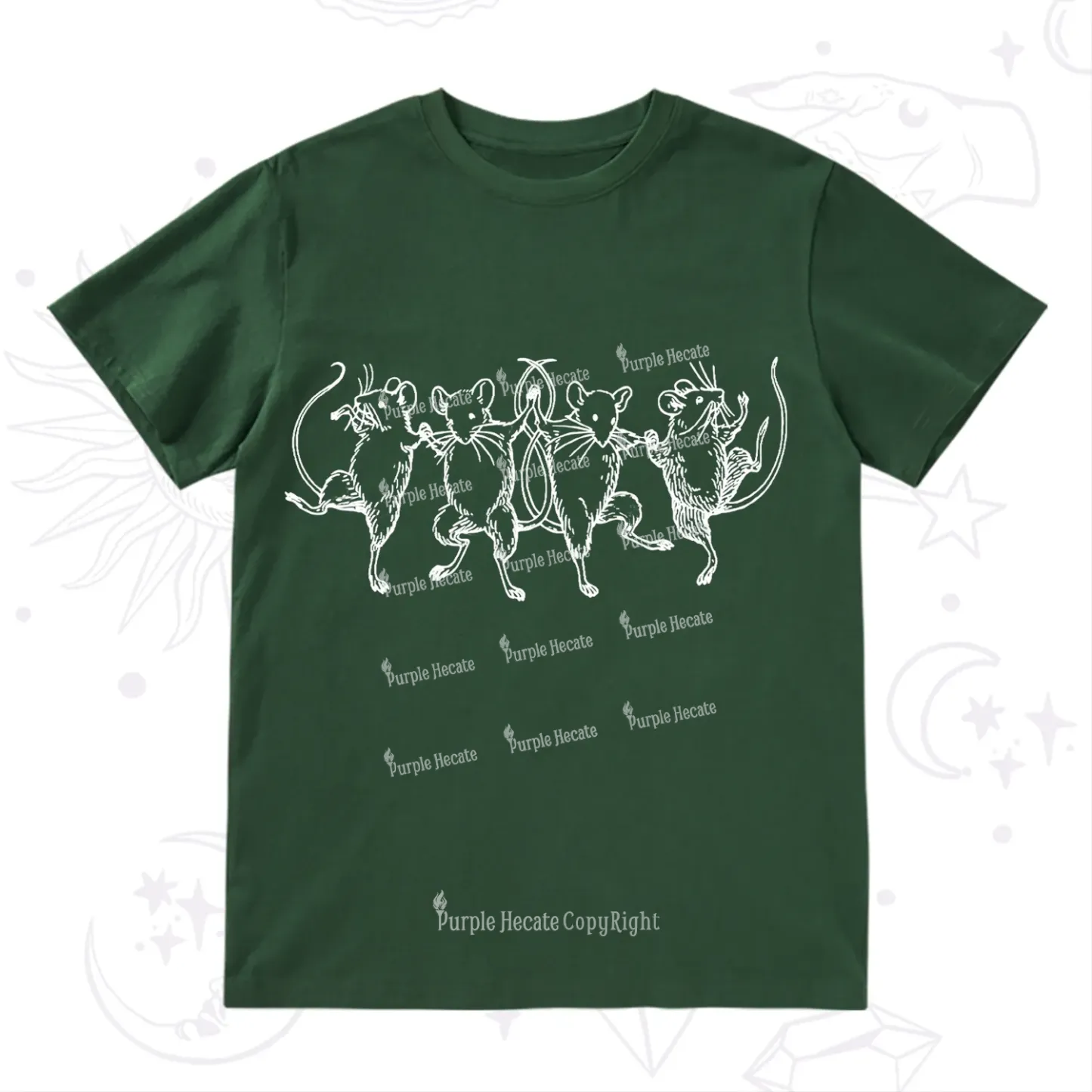 Purplehecate Dancing Rats T-Shirt