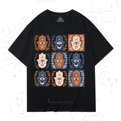 Purplehecate Hamsa Hand T-Shirt