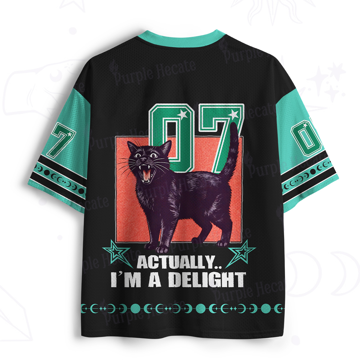 Purplehecate Actually Im a Delight Mesh Jersey