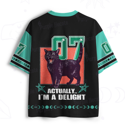 Purplehecate Actually Im a Delight Mesh Jersey