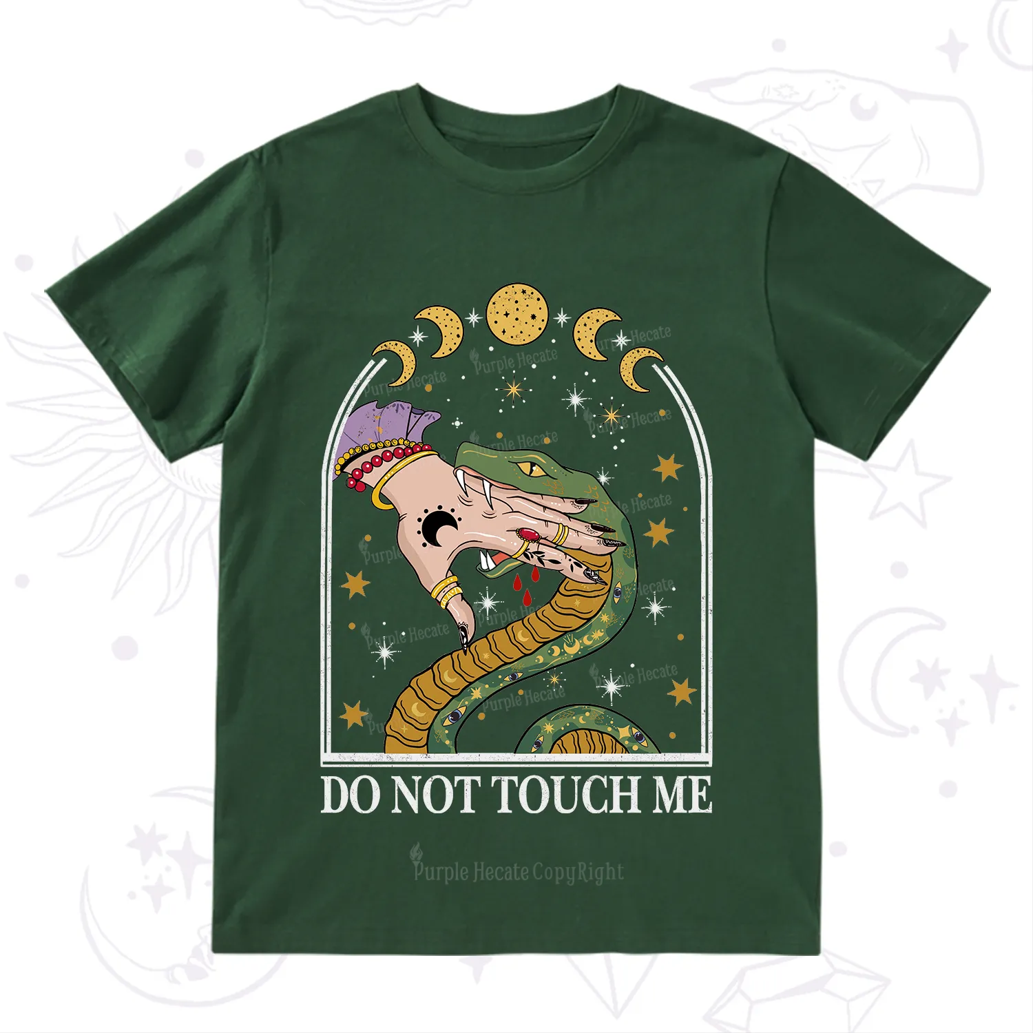 Purplehecate Do Not Touch Me T-Shirt