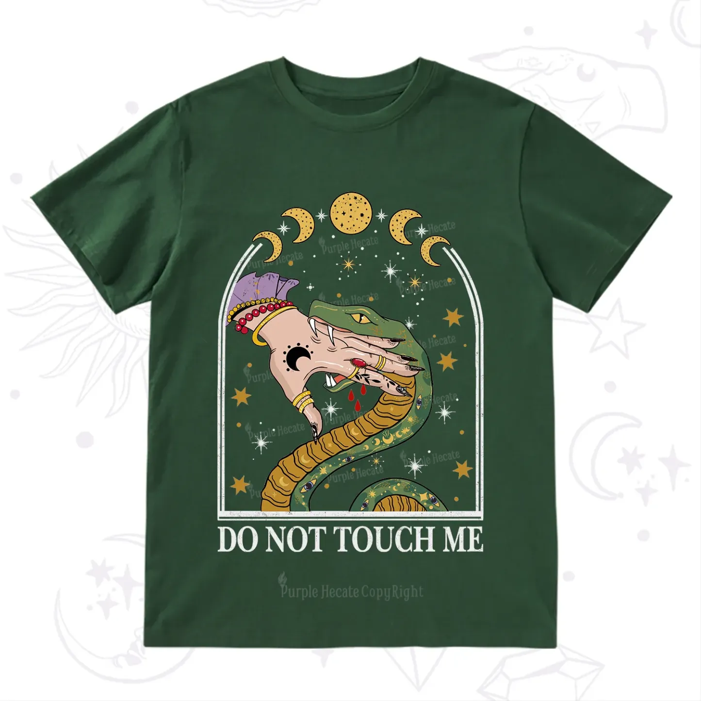 Purplehecate Do Not Touch Me T-Shirt