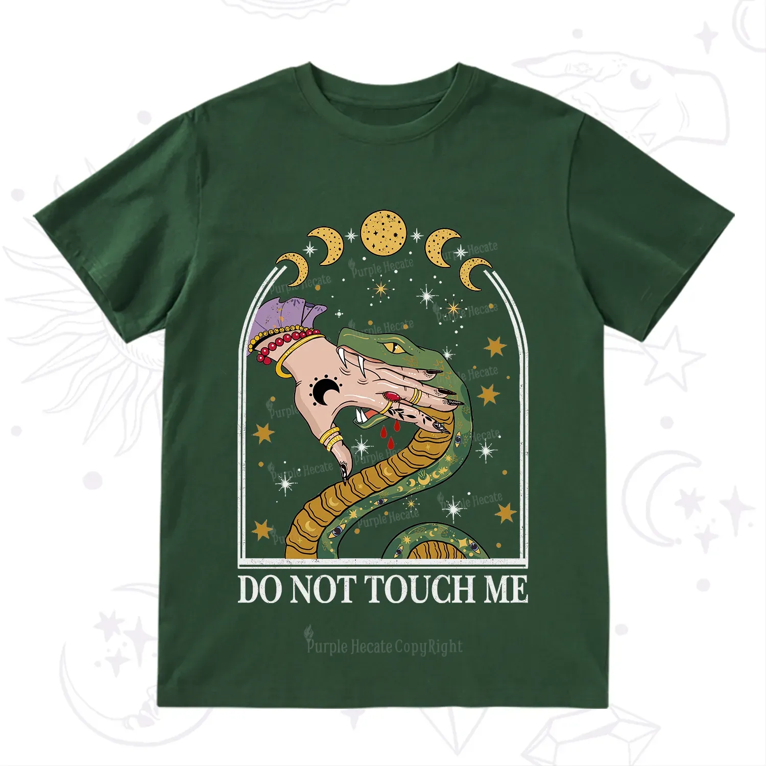 Purplehecate Do Not Touch Me T-Shirt