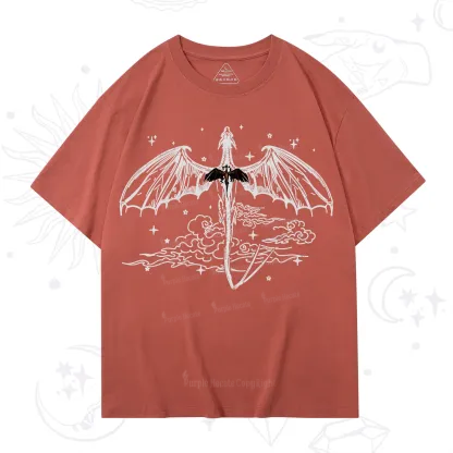 Purplehecate Dragon Rider Celestial Sword T-Shirt