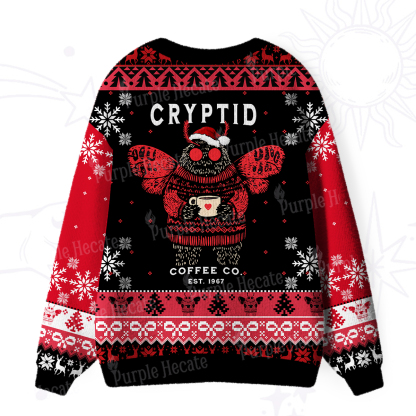 Purplehecate Holiday Monster Mug Ugly Cardigan Sweaters