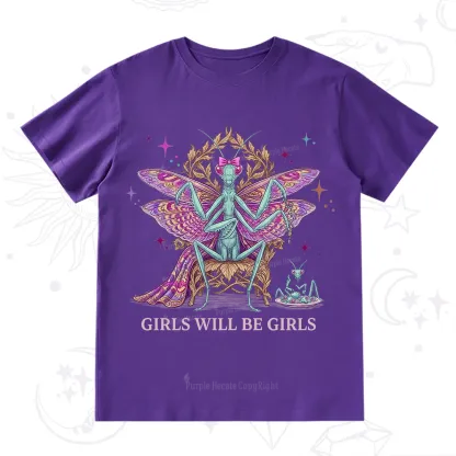 Purplehecate Girls Will Be Girls Mantis Queen T-Shirt