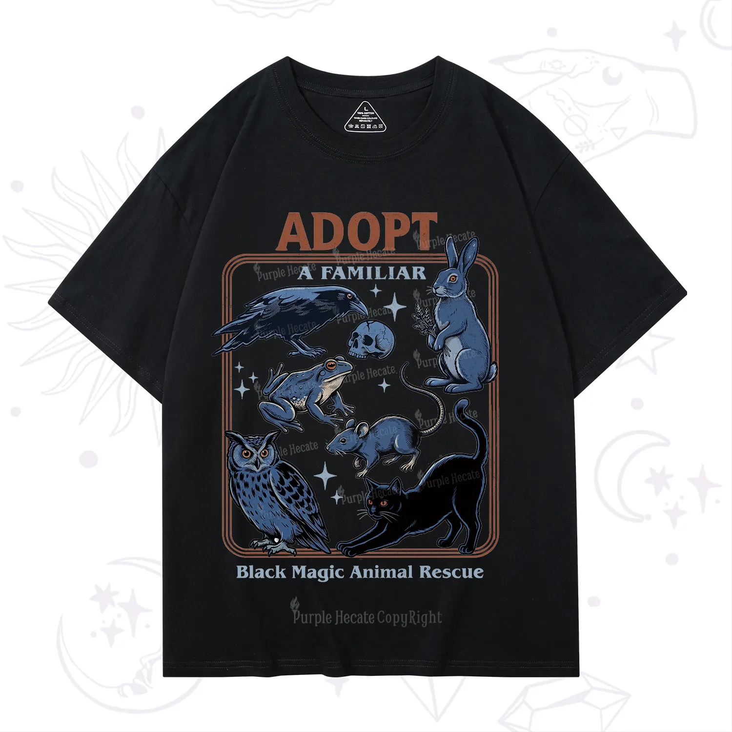 Purplehecate Adopt a Familiar T-Shirt