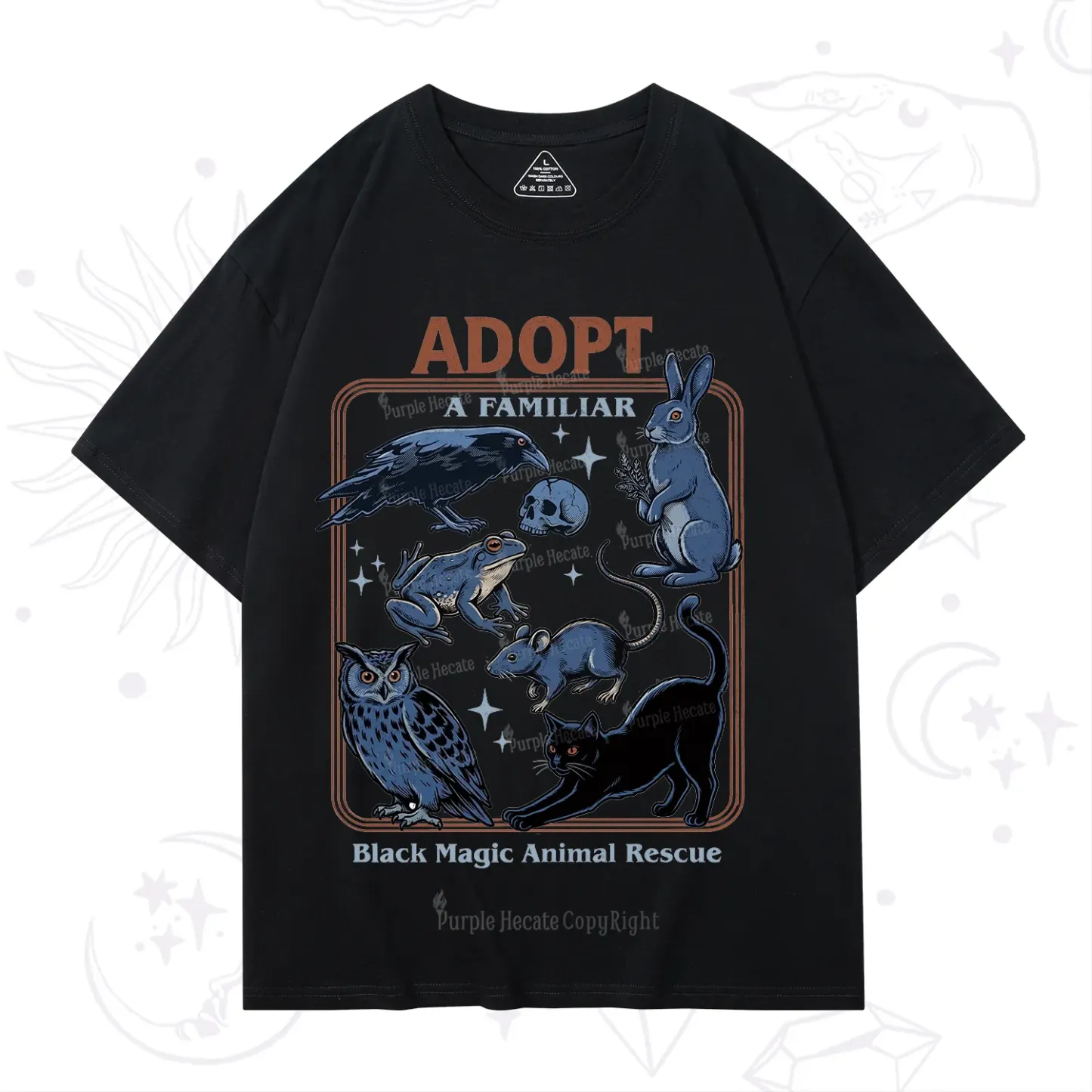 Purplehecate Adopt a Familiar T-Shirt