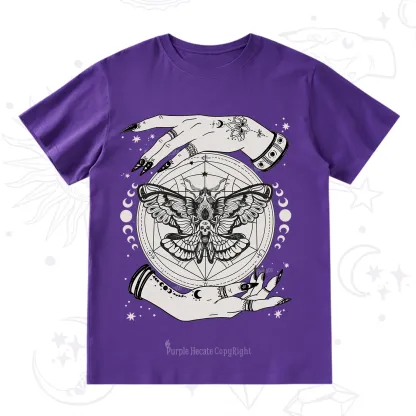 Purplehecate Alchemy Death Moth T-Shirt