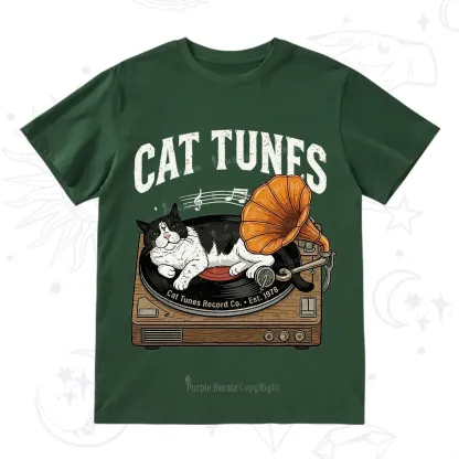Purplehecate Cat Tunes T-Shirt