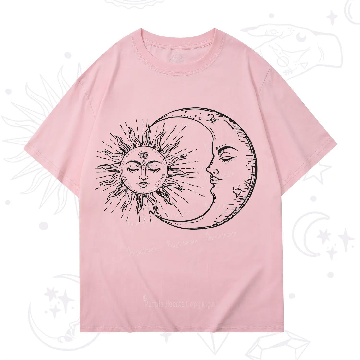Purplehecate The Moon And The Sun T-Shirt
