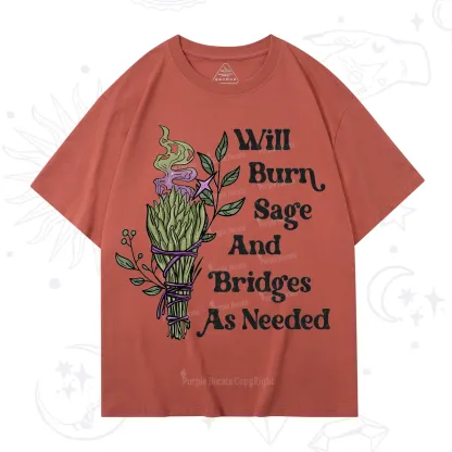 Purplehecate Will Burn Sage and Bridges T-Shirt