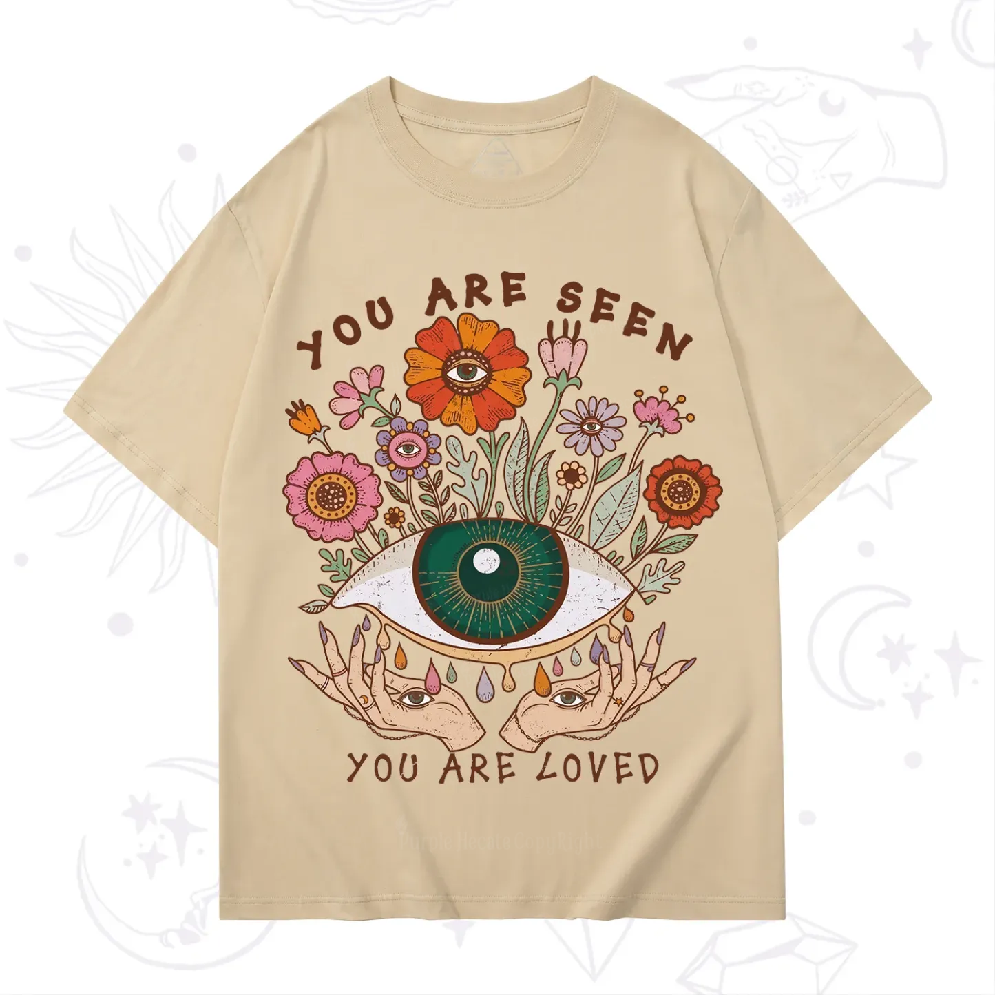 Purplehecate You Are Seen You Are Loved T-Shirt