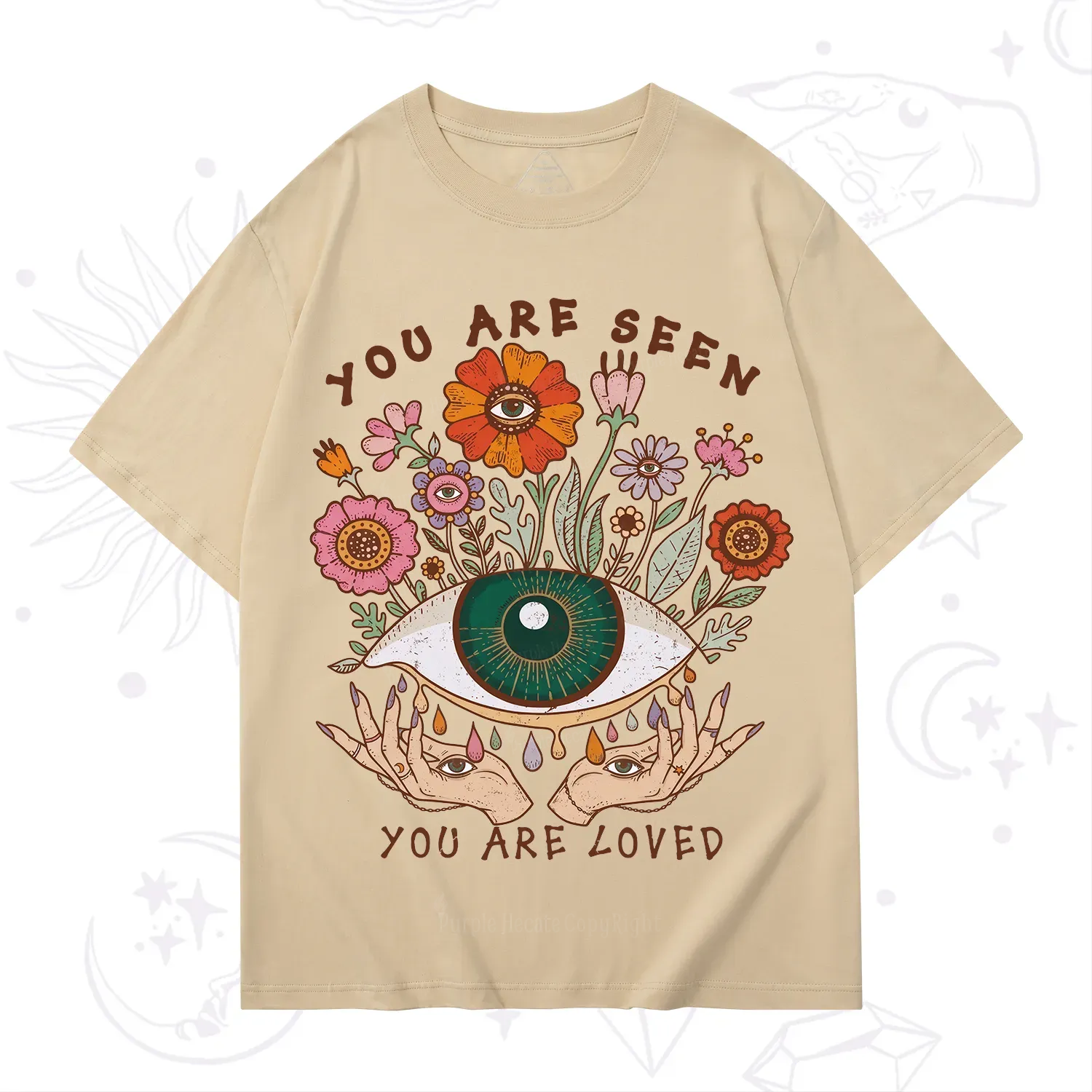 Purplehecate You Are Seen You Are Loved T-Shirt
