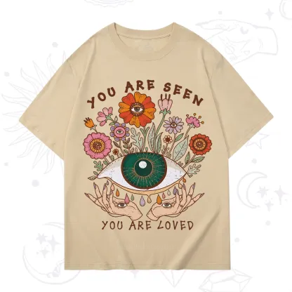 Purplehecate You Are Seen You Are Loved T-Shirt