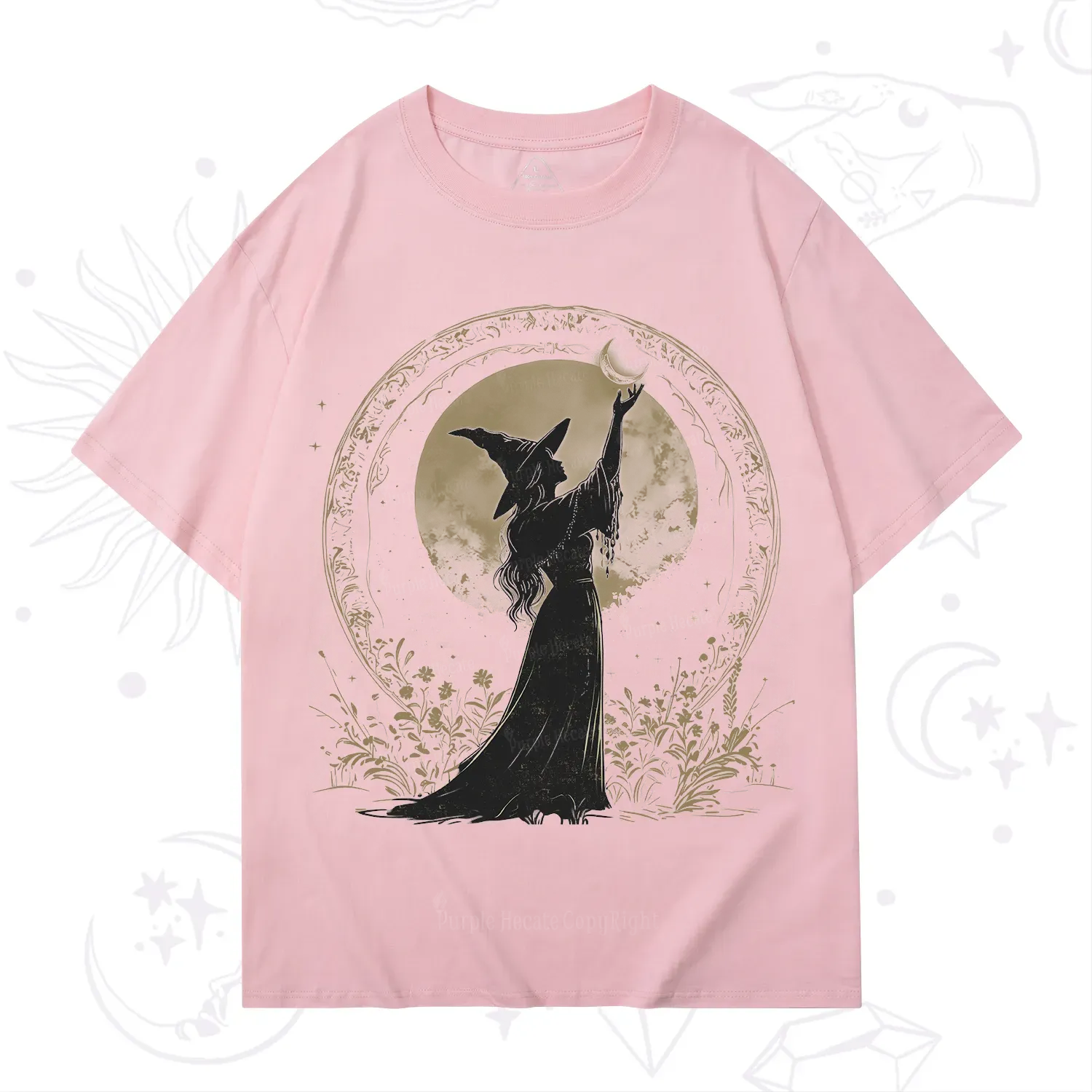 Purplehecate The Moon Witch T-Shirt