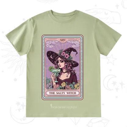 Purplehecate The Salty Witch Tarot T-Shirt