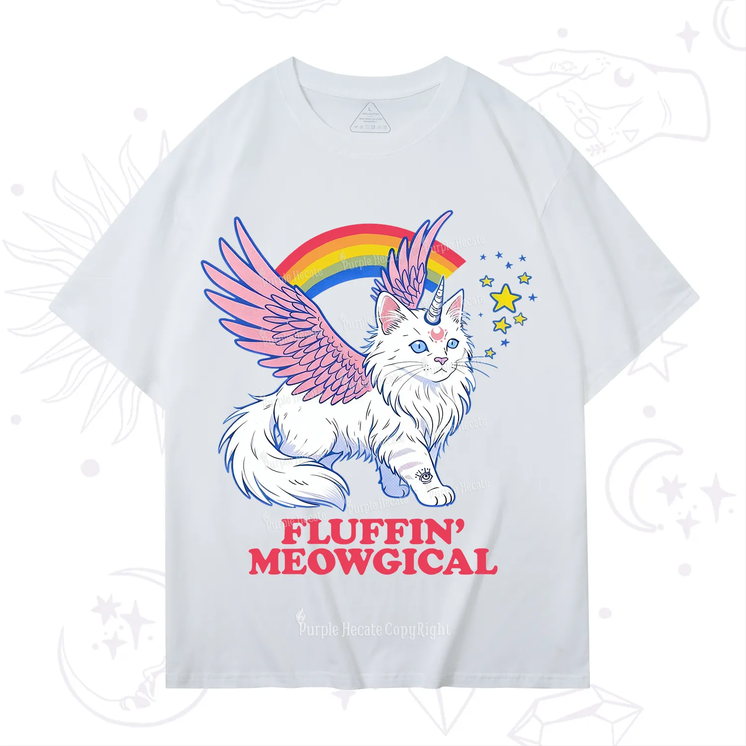 Purplehecate Fluffin Meowgical T-Shirt