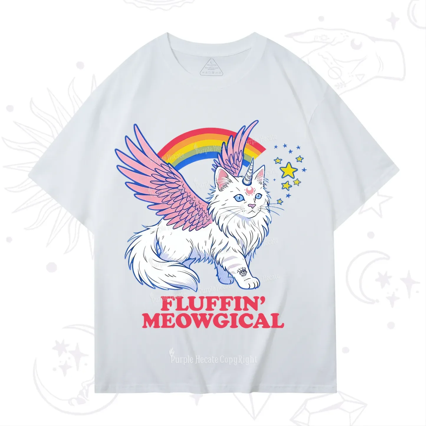 Purplehecate Fluffin Meowgical T-Shirt