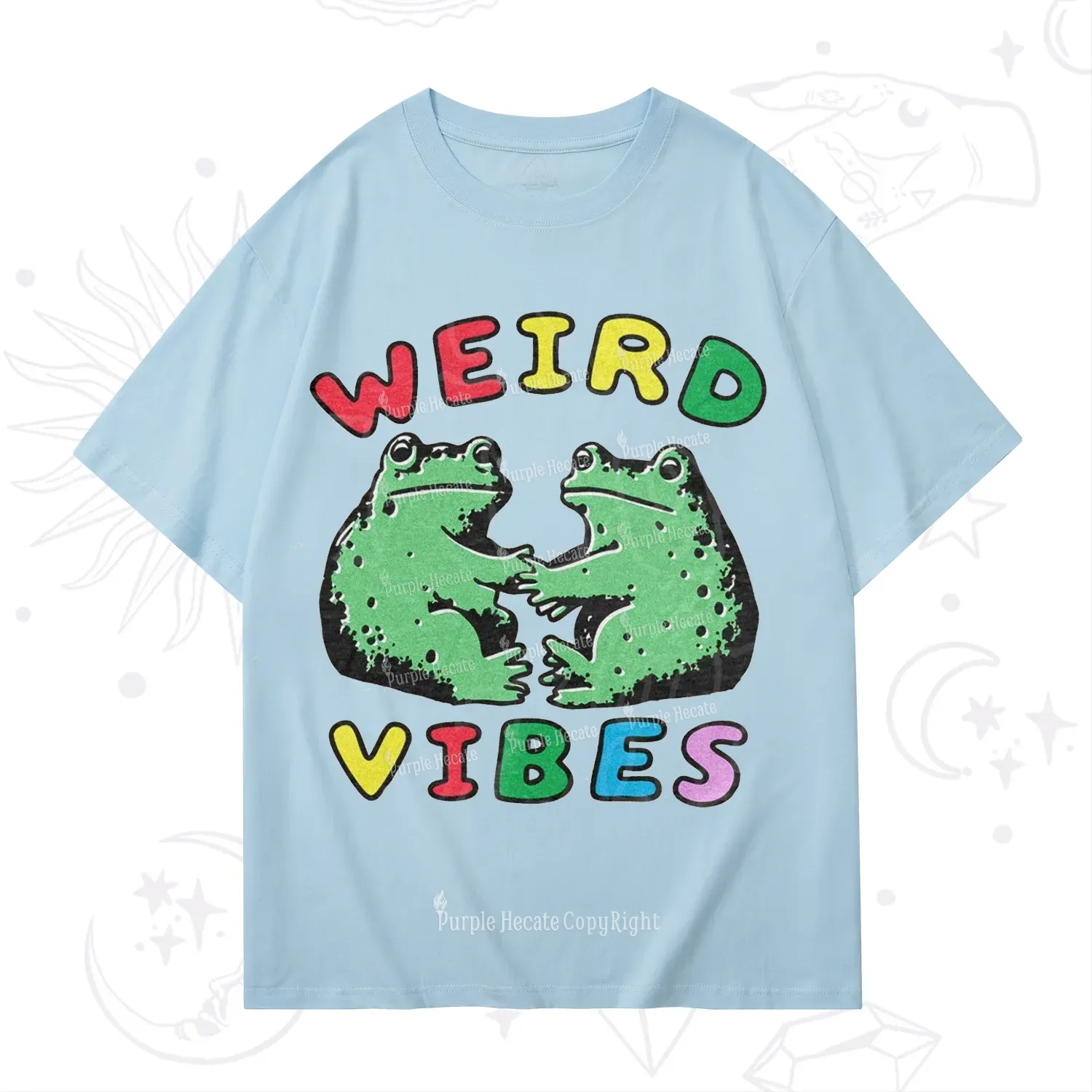 Purplehecate Weird Frog Vibes T-Shirt