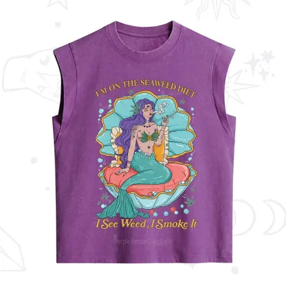 Purplehecate I See Weed I Smoke It Vintage Washed Tank