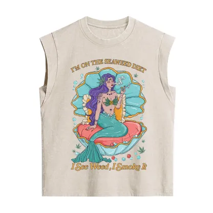 Purplehecate I See Weed I Smoke It Vintage Washed Tank