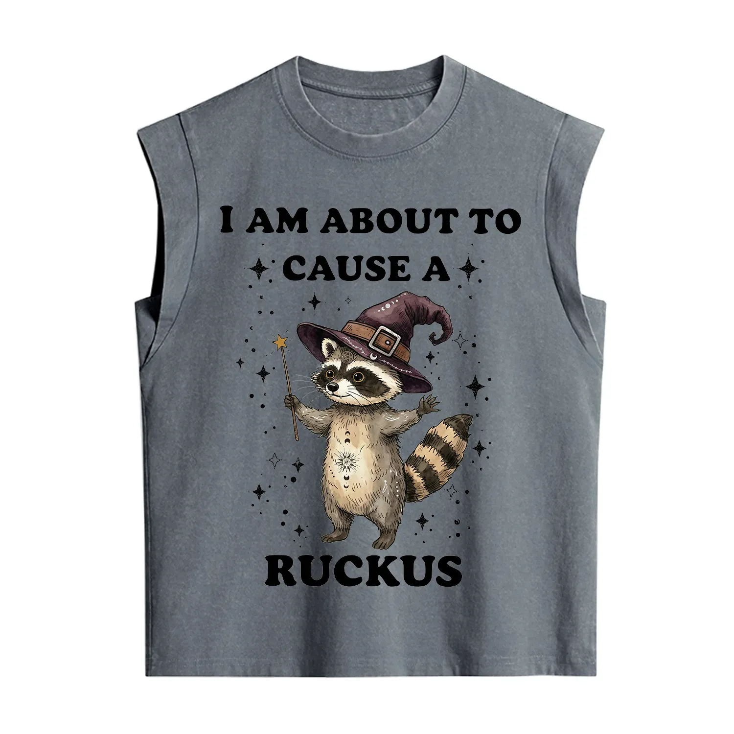 Purplehecate I Am About To Cause A Ruckus Vintage Washed Tank